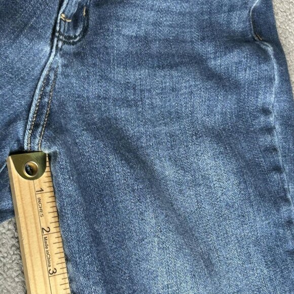 Judy Blue 90s Straight Fit Jeans Womens 7/28 Blue Denim Medium Wash Stretch - Picture 10 of 12